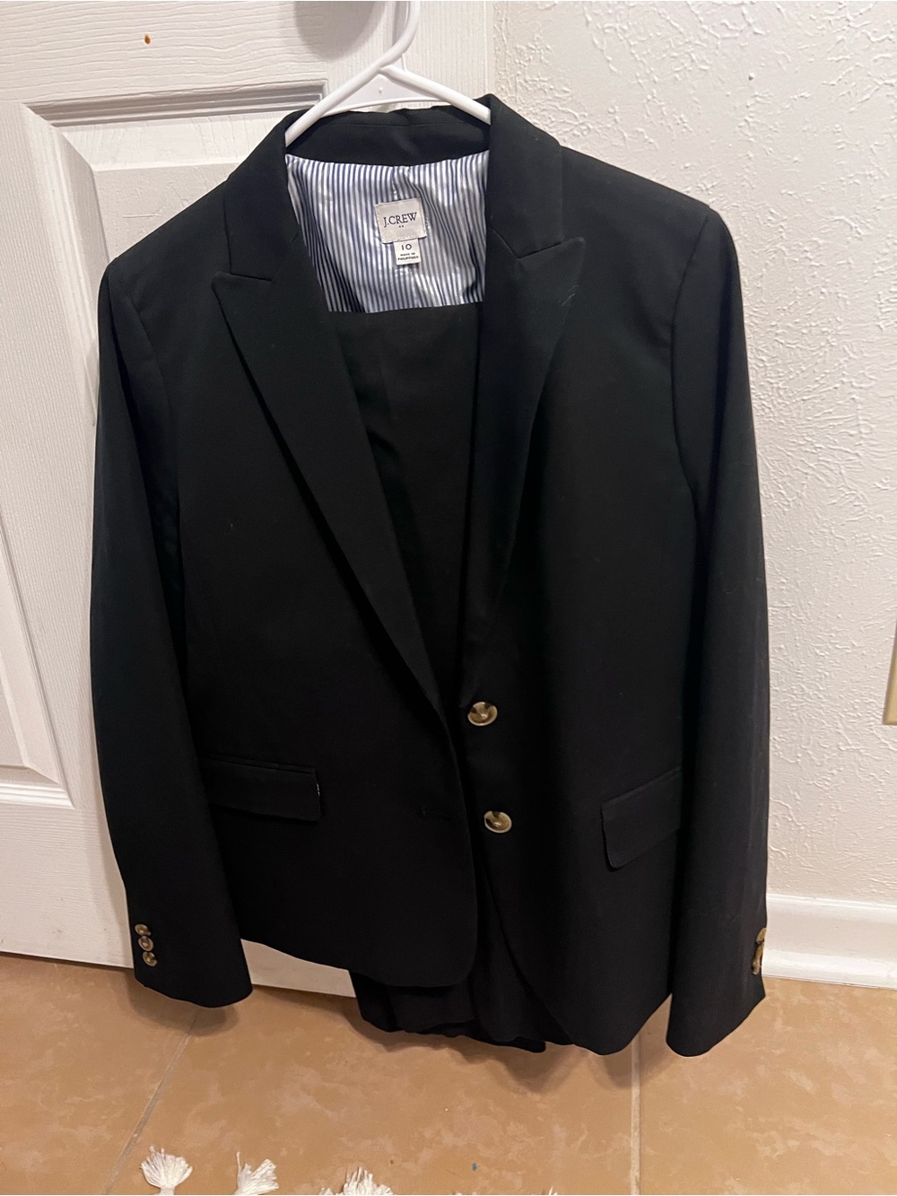 J. Crew Navy Women's Blazer and Pant Set